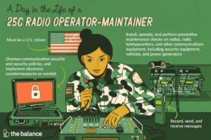 Lee más sobre el artículo Perfil de trabajo del Ejército de EE. UU .: Operador de radio 25C-Mantenedor