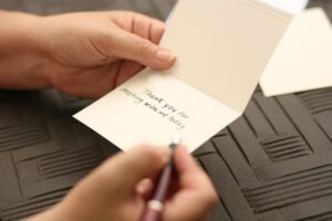 Lee más sobre el artículo Consejos sobre cómo escribir una nota de agradecimiento