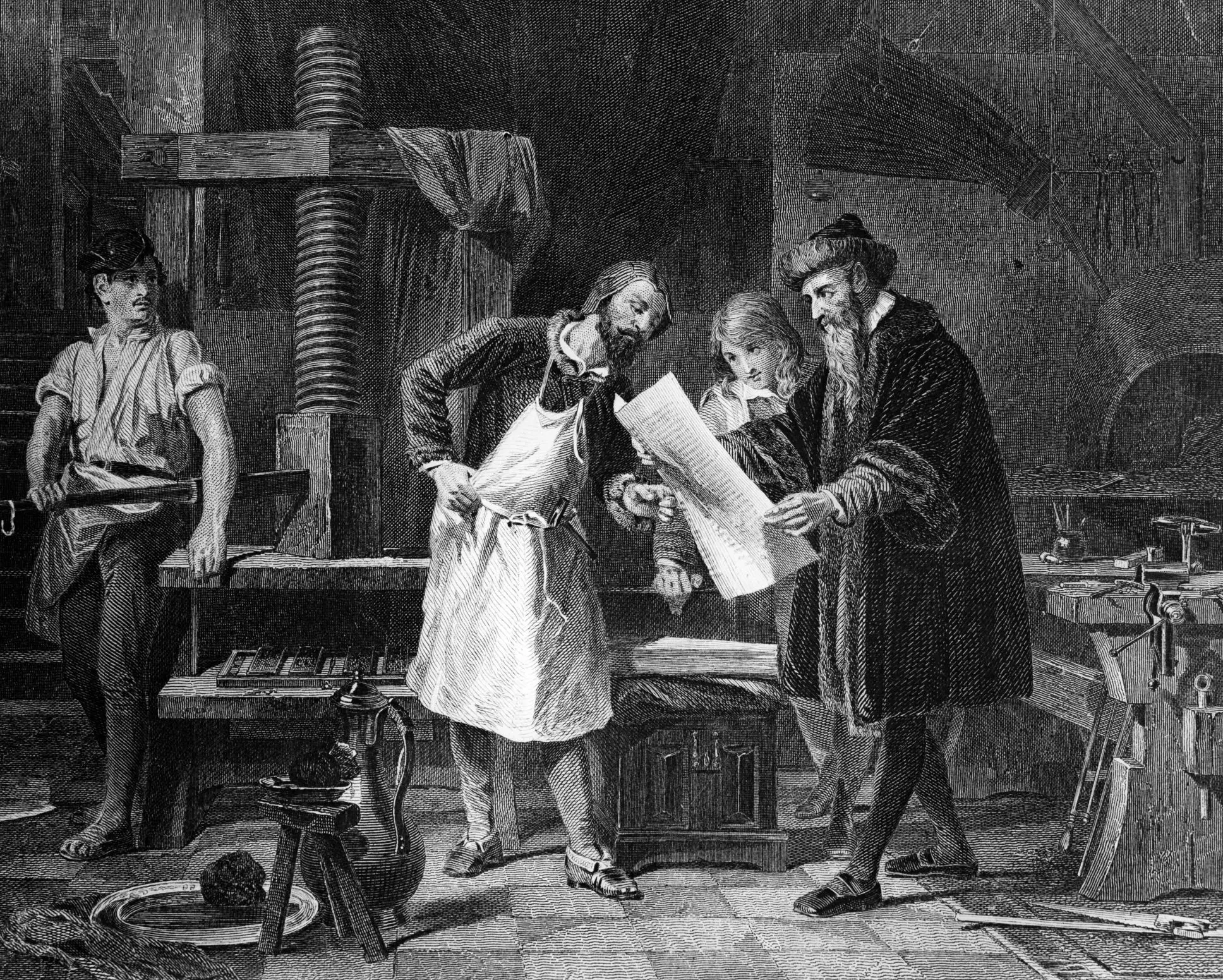En este momento estás viendo Johann Gutenberg y el nacimiento de la página impresa