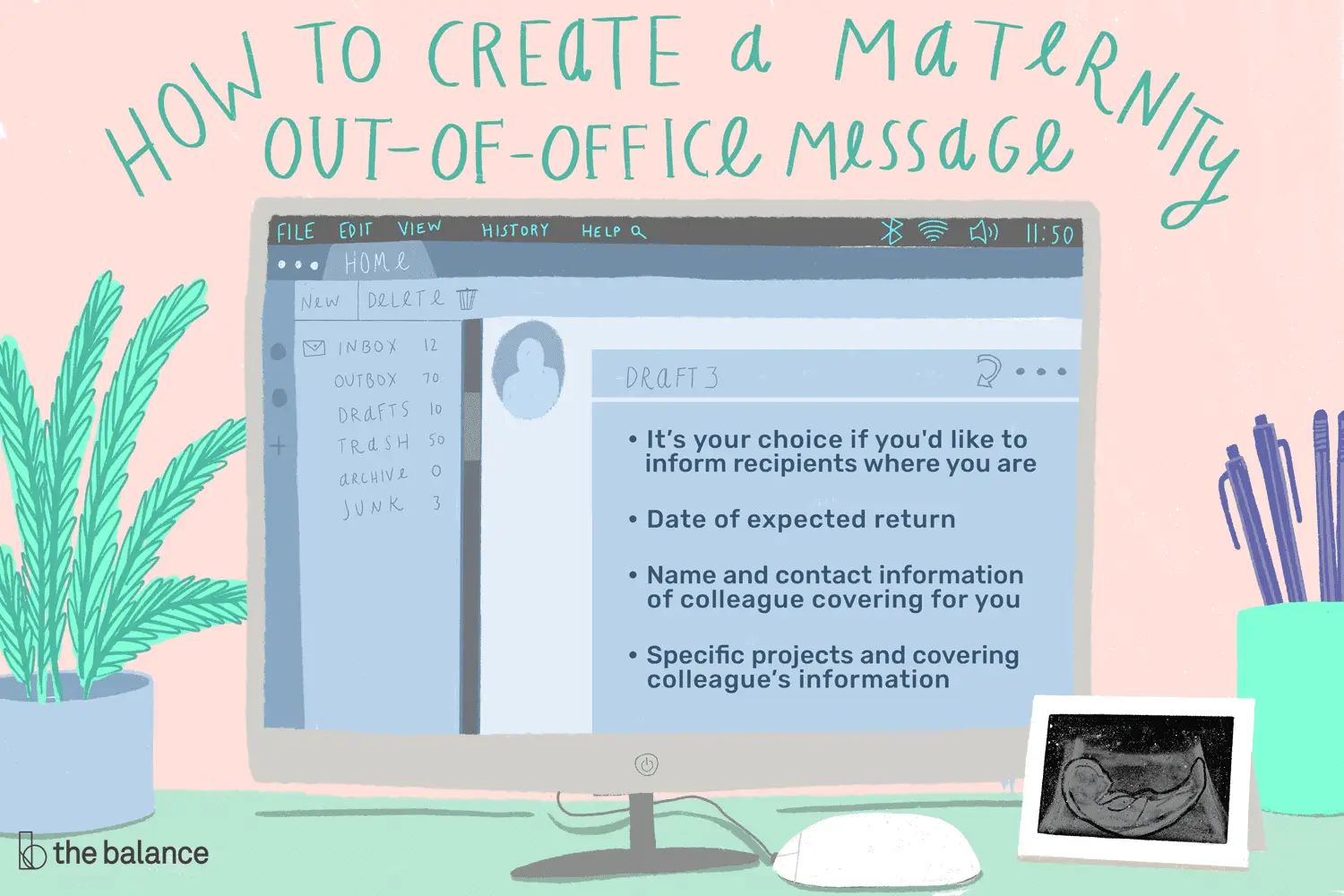 En este momento estás viendo Cómo crear un mensaje de ausencia por maternidad fuera de la oficina
